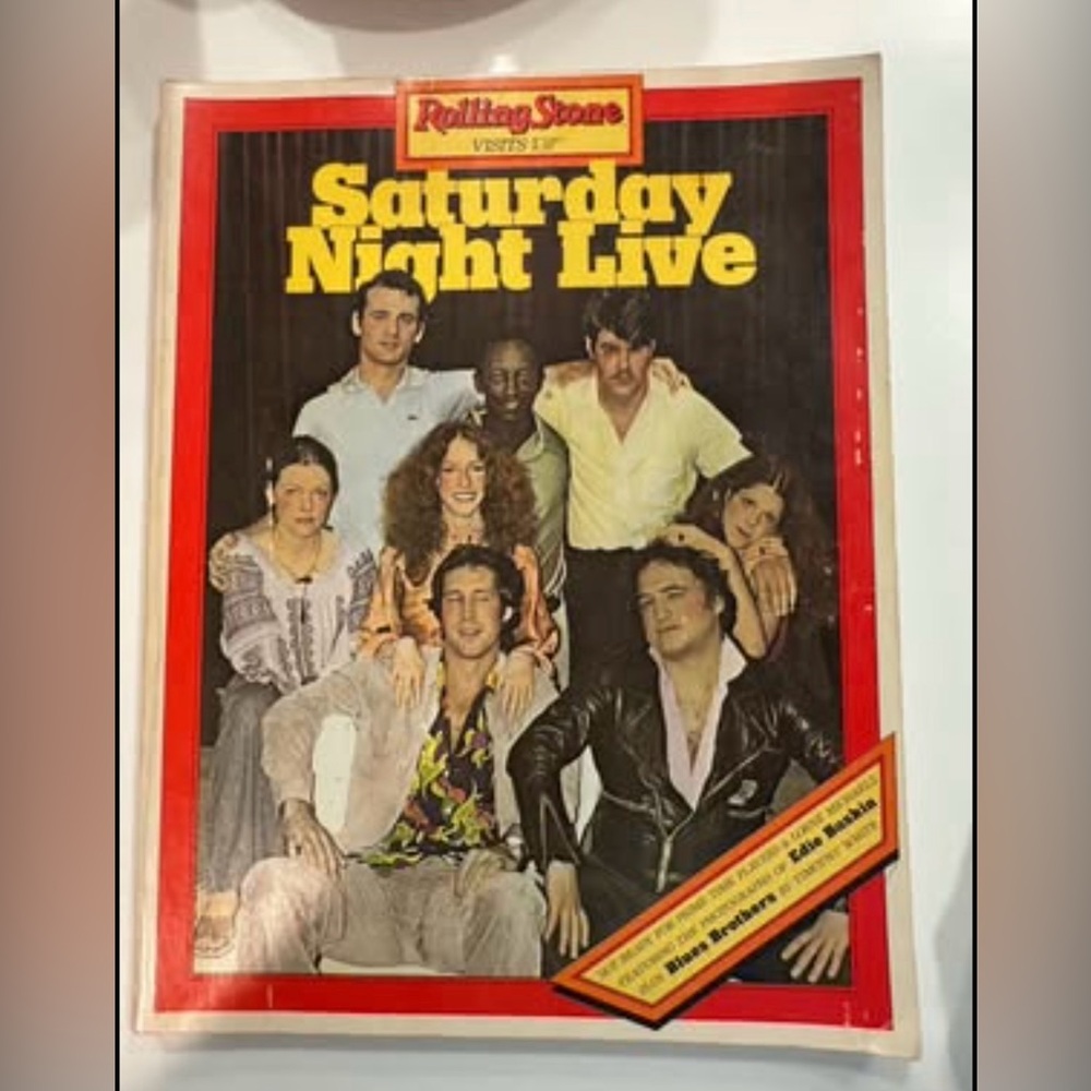 Vintage Rolling Stone Visits Saturday Night Live 1979 Paperback